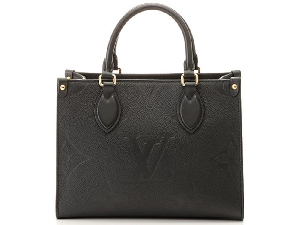 LOUIS VUITTON On The Go Mono Empreinte Noir Black